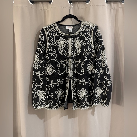 Victor Costa  Black Women's Jacket - Picture 1 of 6